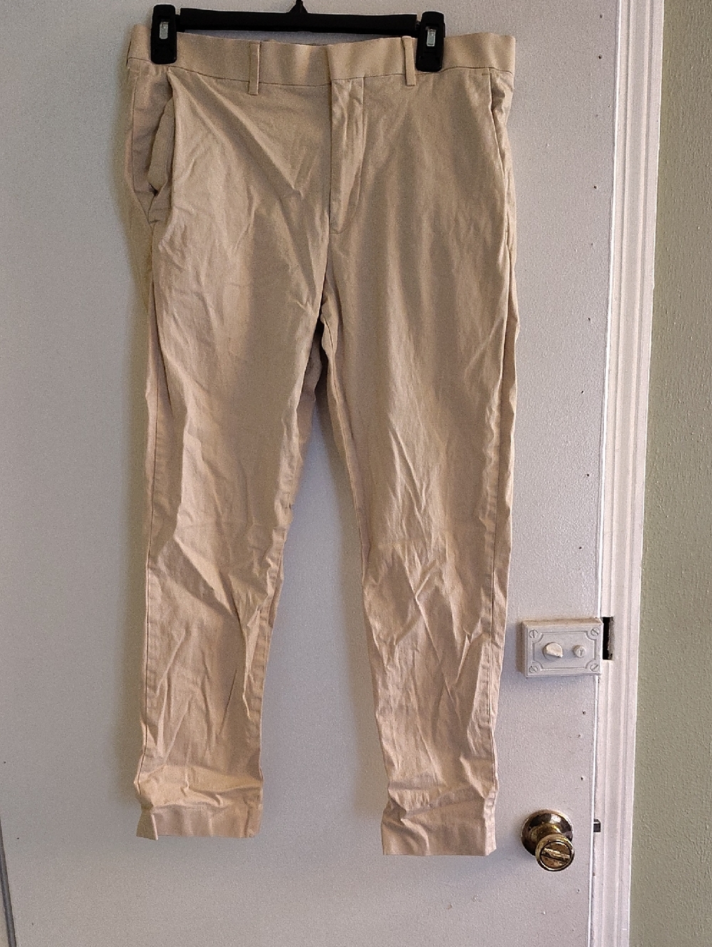 Murano Khaki Chino Pants in Beige